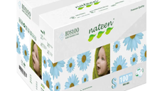 Scutece hipoalergenice Flex&Fit Premium, S, Nr.2, 4-6kg, 100 bucati, Nateen