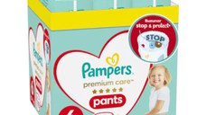 Scutece Pants Premium Care, Nr. 6, 13kg-19kg, 93 bucati, Pampers