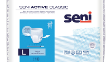 Scutece tip chilot pentru adulti Active Classic Large, 10 bucati, Seni