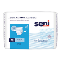 Scutece tip chilot pentru adulti Active Classic Medium, 10 bucati, Seni - 1