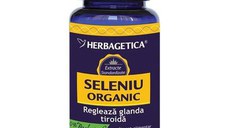 Seleniu organic, 120 capsule, Herbagetica