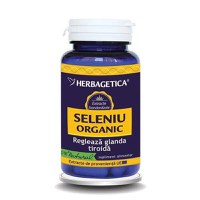 Seleniu organic, 120 capsule, Herbagetica - 1