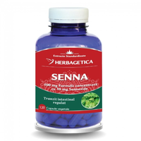 Senna, 120 capsule, Herbagetica - 1