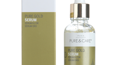 Ser anti-aging cu aur 24K, acid hialuronic si beta-glucan, 30ml, Puca