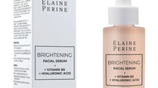 Ser facial iluminator cu Vitamina B5 + Acid Hialuronic, 30ml, Elaine Perine