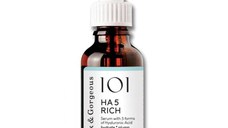 Ser pentru ten uscat si normal HA 5 Rich, 30 ml, Geek & Gorgeous