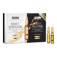 Ser pentru zi si noapte Flavo C Ultraglican si Melatonina, 20 fiole*2 ml, Isdin - 1