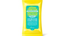 Servetele de curatare a tenului Stress Relieving, 15 bucati, Ariul