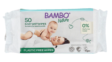 Servetele umede, 50 bucati, Bambo Nature