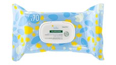 Servetele umede calmante, 70 bucati, Klorane