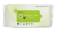 Servetele umede pentru incontinenta, 40 bucati, Nateen