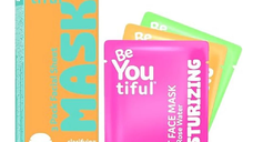 Set 3 masti faciale tip servetel, pentru adolescenti si tineri, 20 ml*3, BeYoutiful