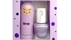Set copii Balsam de buze cu parfum de bezea & oja cu parfum de coacaze, Inuwet