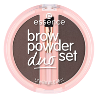 Set pentru sprancene Brow Powder, 03 Dark, 1,8 g, Essence - 1