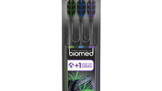 Set periute de dinti Black Three, medium, 3 bucati, Biomed