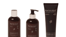 Set Sampon, balsam si crema Nourishing Anti-Frizz, Natulique