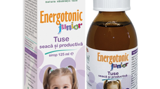 Sirop Energotonic Junior Tuse, 125 ml, Plant Extrakt