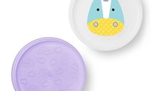 Skip-Hop Set farfurii anti-alunecare, Unicorn