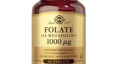 Solgar Folate, acid folic 1000 ug, 60 tablete