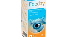 Solutie oftalmica hipertonica sterila Ededay, 10 ml, NTC