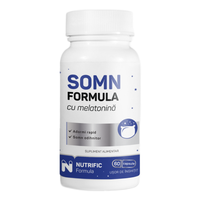 Somn formula cu melatonina, 60 capsule, Nutrific - 1