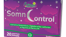 SomnControl, 20 comprimate, Naturalis