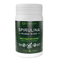 Spirulina Pura 500mg, 100 capsule, Human Care - 1