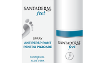 Spray antiperspirant pentru picioare Santaderm Feet, 100 ml