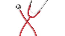 Stetoscop cu capsula dubla WS-2, B.Well Swiss - Rosu