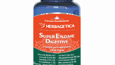 Super Enzime Digestive, 10 capsule, Herbagetica