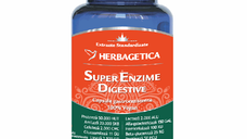 Super Enzime Digestive, 10 capsule, Herbagetica