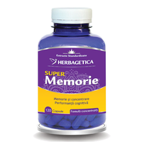 Super Memorie, 120 capsule, Herbagetica - 1