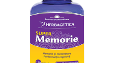Super Memorie, 120 capsule, Herbagetica