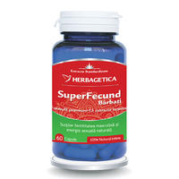 Superfecund barbati, 60 capsule, Herbagetica - 1