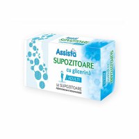 Supozitoare pentru adulti 2350mg, 12 bucati, Assista - 1
