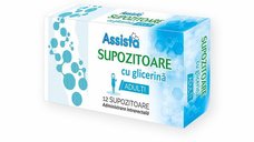 Supozitoare pentru adulti 2350mg, 12 bucati, Assista