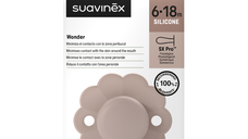 Suzeta fiziologica din silicon SX Pro Wonder, 0 - 6 luni, Roz, 1 bucata, Suavinex
