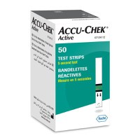 Teste glicemie Accu-Chek Active, 50 bucati, Roche - 1