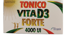 Tonico Vita D3 Forte 4000UI, 30 comprimate, Terapia