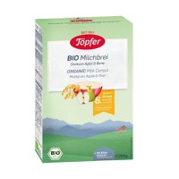 Topfer Multicereale Bio lapte + mere + pere 6 luni, 200 g - 1