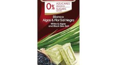 TORRAS Ciocolata alba cu alge si sare de mare fara zahar si gluten, 75g