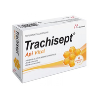 Trachisept Api Vital, 16 comprimate de supt - 1
