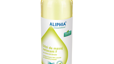 Ulei de masaj relaxant F cu miros de lamaie, 1000ml, Aliphia