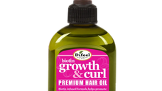 Ulei Premium pentru cresterea parului si definirea buclelor, 75ml, Difeel