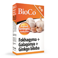 Usturoi + Păducel + Ginkgo Biloba, 60 comprimate, BioCo - 1