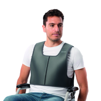 Vesta protectie fotoliu rulant, fara fermoar L/XL - 1