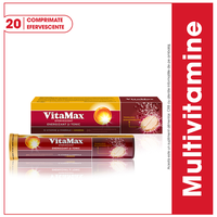 Vitamax Efervescent, 20 comprimate, Perrigo - 1