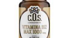 Vitamina B12 MAX 1000mcg, 60 tablete, COS Laboratories