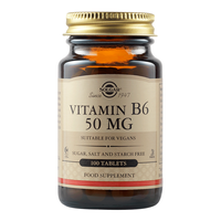 Vitamina B6 50 mg, 100 tablete, Solgar - 1