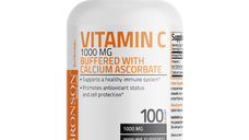 Vitamina C 1000mg tamponata cu Absorbat de calciu, 100 tablete Bronson Laboratories